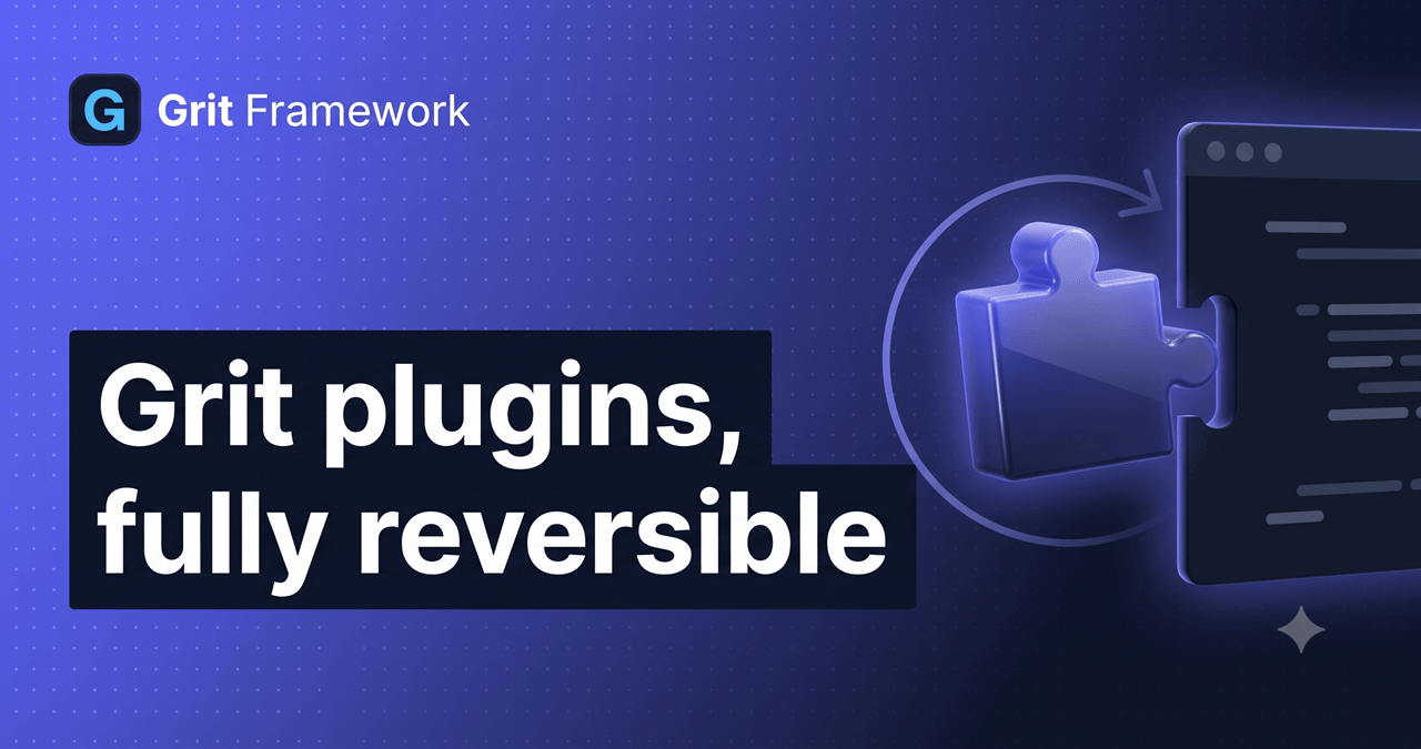 Grit plugins: what they are, the default ones, and how to build your own