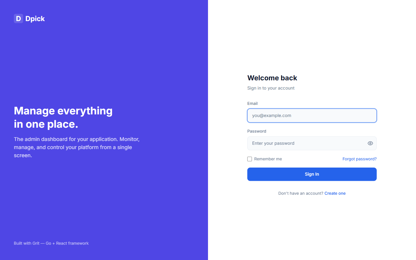 Sign in: The pages you would have built on day one