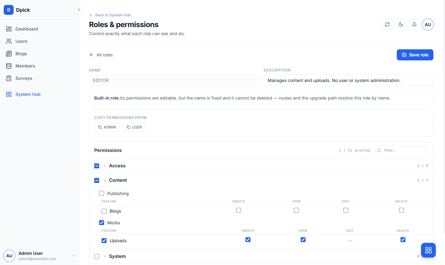 Roles & permissions: Permissions you can actually reason about
